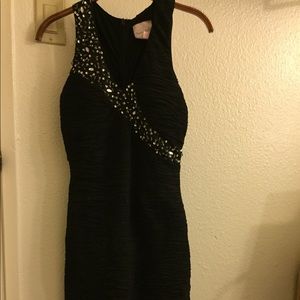 Romeo and Juliet crystal cocktail dress